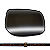 Par Lente Retrovisor Corolla 2008 Até 2014 Convexo Com Base - Imagem 2