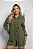 Conjunto Feminino de Viscose e Linho Verde Musgo - Imagem 1