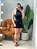 Vestido Curto em Malha Romantic Balone com Fivela - Imagem 1