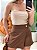 Shorts Saia em Alfaiataria com Bolsos Falsos Paola Ref. 1538 - Imagem 6