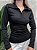 Blusa Feminina em Ribana Gola Polo Manga Longa Joana Ref. 1471 - Imagem 1