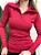 Blusa Feminina em Ribana Gola Polo Manga Longa Joana Ref. 1471 - Imagem 8