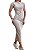 Vestido Feminino Midi em Ribana Muscle Tee com Fenda Landara Ref. 1093 - Imagem 5