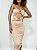 Vestido Feminino Midi em Suplex Sem Alça com Recorte Duplo e Argolas Samira Ref. 1394 - Imagem 6