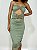 Vestido Feminino Midi em Suplex Sem Alça com Recorte Duplo e Argolas Samira Ref. 1394 - Imagem 8