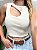 Cropped em Ribana Regata com Recorte Unilateral Janaiane Ref. 1108 - Imagem 3