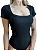 Body Feminino em Ribana Decote Quadrado Lais Ref. 1201 - Imagem 1