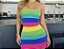 Vestido Virginia Listrado - Imagem 2