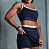 Conjunto Fitness Bicolor Top e Shorts Saia - Imagem 2