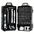 Kit Com 117 Chave Em 1 Com Maleta – Chave Para Celular, Notebook, Relógio, Eletrônicos – Multifuncional, Magnético E Profissional - Imagem 1