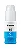 TINTA CANON G10/20/30/40/50/60/70/80|90 70ML CYAN POWER - Imagem 1