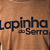 T-Shirt Estonada Unissex • MARROM CLARA com escrita MARROM ESCURO “Lapinha da Serra” - Imagem 1