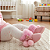 Botinha Bebê Rosa com Pelúcia e Laço - Imagem 1
