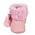 Botinha Bebê Rosa com Pelúcia e Laço - Imagem 3
