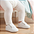 Tênis X Bebê Mania Casual Conforto Branco Estiloso - Imagem 1