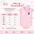Body Polo Corinthians Bebê Rosa Oficial Torcida Baby Menina - Imagem 5