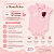 Body Polo Bebê Flamengo Rosa Feminino Oficial Torcida Baby - Imagem 6