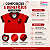 Camiseta Bebê Flamengo Oficial Torcida Baby Vermelha Infantil - Imagem 6