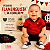 Camiseta Bebê Flamengo Oficial Torcida Baby Vermelha Infantil - Imagem 3