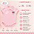 Body Polo São Paulo para Bebê Rosa Feminino Oficial Torcida Baby - Imagem 6