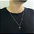 Pingente de ouro 18k cruz / crucifixo masculino / feminino vazado - Imagem 4