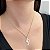 Pingente Nossa Senhora de ouro 18k face - Imagem 2