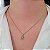 Pingente Nossa Senhora ouro 18k renda portuguesa - Imagem 2