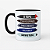 Caneca Personalizada para Esportista e Atleta de Jiu-Jitsu - Frase Motivacional na Faixa - Preta de Porcelana - Imagem 3