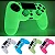 Brilha no escuro acessórios de jogos gamepad joystick capa para ps4 capa de sili - Imagem 15