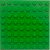 LEGO® Plate 8x8 - Bright Green - NOVO - Original - Imagem 1
