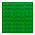 LEGO® Plate 8 x 8 Bright Green NOVO Original | PiraBloco® PB00009 - Imagem 1