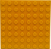 LEGO® Plate 8 x 8 - Bright Light Orange - NOVO - Original - Imagem 1
