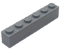 LEGO® Brick 1 x 6 - NOVO - Original - cod 3009 - Light Bluish Gray - Imagem 1