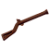 LEGO® Weapon Gun, Flintlock Musket - Reddish Brown - NOVO - Original - PB00037 - Imagem 1