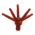 LEGO® Plant Flower Stem Dark Orange NOVO Original - PB00042 - Imagem 1