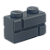 LEGO® Brick Masonry 1 x 2 - Dark Bluish Gray - NOVO - Original - PB00058 - Imagem 1