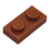 LEGO® Plate 1 x 2 - Dark Orange - NOVO - Original - PB00072 - Imagem 1