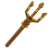 LEGO® Tridente Aquático Pearl Gold NOVO Original - PB00078 - Imagem 1