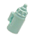 LEGO® Mamadeira - Light Aqua - NOVA - Original - PB00113 - Imagem 1