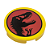 LEGO® Tile Round 2 x 2 Jurassic Park NOVO Original | PB00166 - Imagem 1