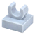 LEGO® Tile 1 x 1 com Clip Light Bluish Gray NOVO Original | PB00222 - Imagem 1