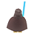 LEGO® Obi-Wan Kenobi Star Wars com Sabre Azul NOVO Original | PB00229 - Imagem 2