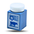 LEGO® Caixa de Leite Medium Blue NOVO Original | PB00250 - Imagem 1