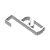 Suporte de Bonés para Porta - Organizador Vertical 3D (Sem Furos) - Preto - Imagem 2