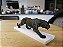 Pantera 3D Geométrica Decoração Luxo Sala Escritório Preto - Imagem 1