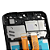 Frontal Tela Display Samsung A03 Core A032M - Imagem 7
