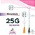 Microcânulas Para Preenchimento Facial + agulha de pertuito 25G x 50mm (10 unidades) - Imagem 1