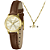 RELÓGIO LINCE FEMININO KIT SEMI JÓIA LRCH236L25 k0FSC2NX - Imagem 1