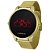 RELOGIO LED UNISSEX DIGITAL MDG4586L PXKX DOURADO - Imagem 1
