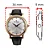Relógio CHAMPION feminino couro strass CH24080Z - Imagem 4